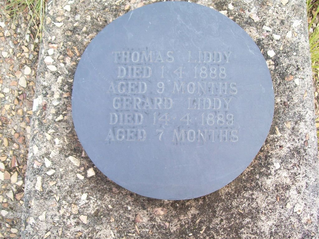 LIDDY Thomas -1888 :: LIDDY Gerard -1889