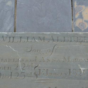 MORGAN William Aldred 1820-1820