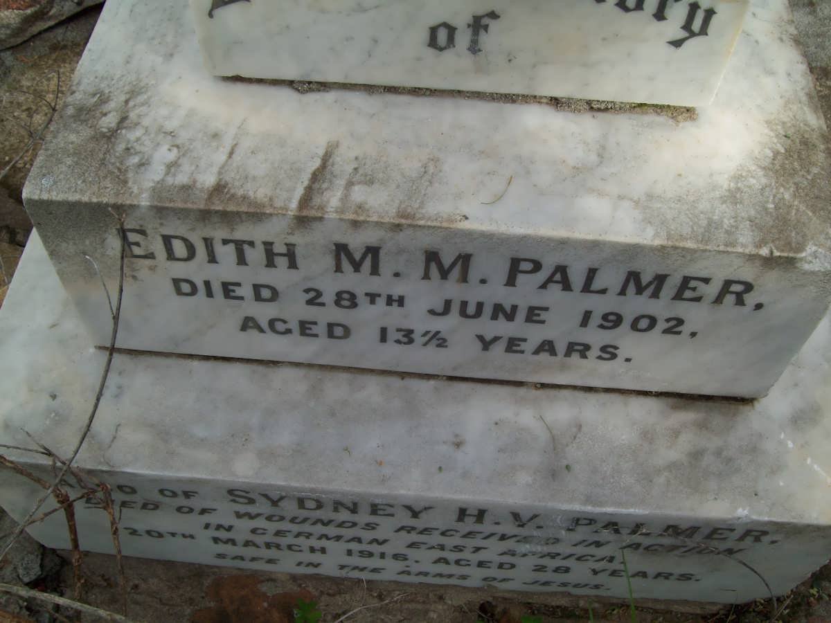 PALMER Edith M.M. -1902