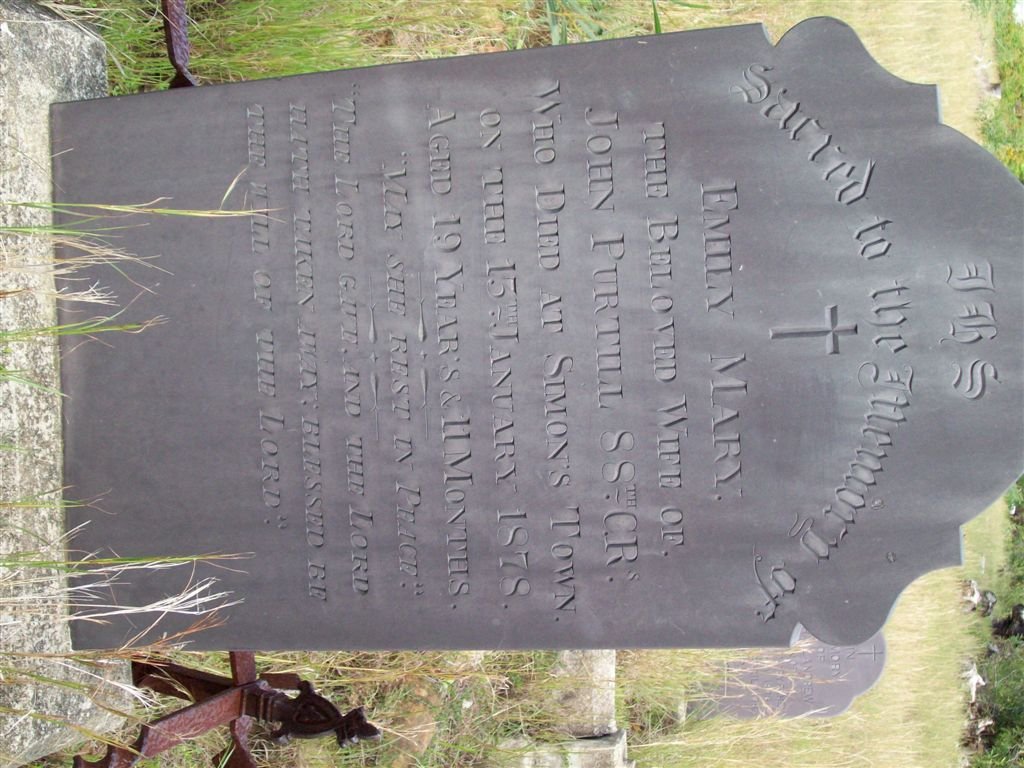 PURTILL Emily Mary -1878
