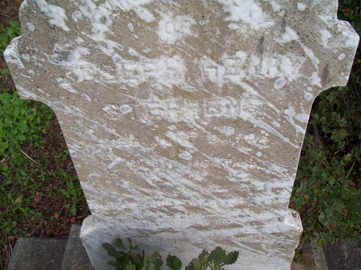 STEPHENS Joseph Henry