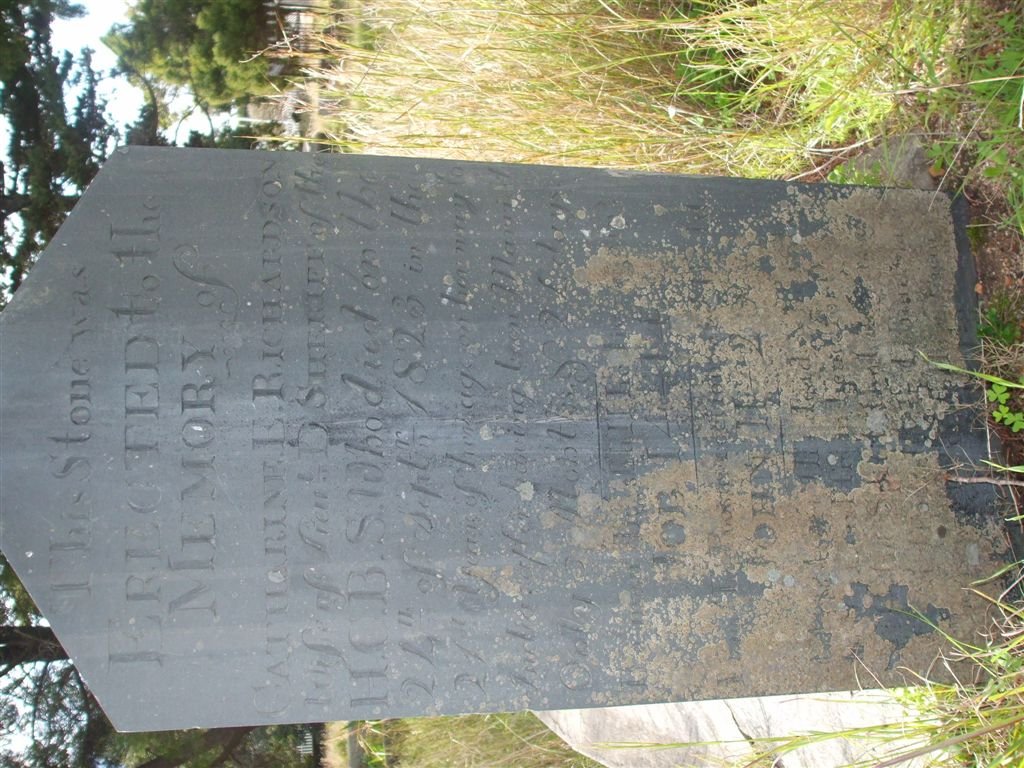 SHERIFF Catherine E. nee RICHARDSON -1823