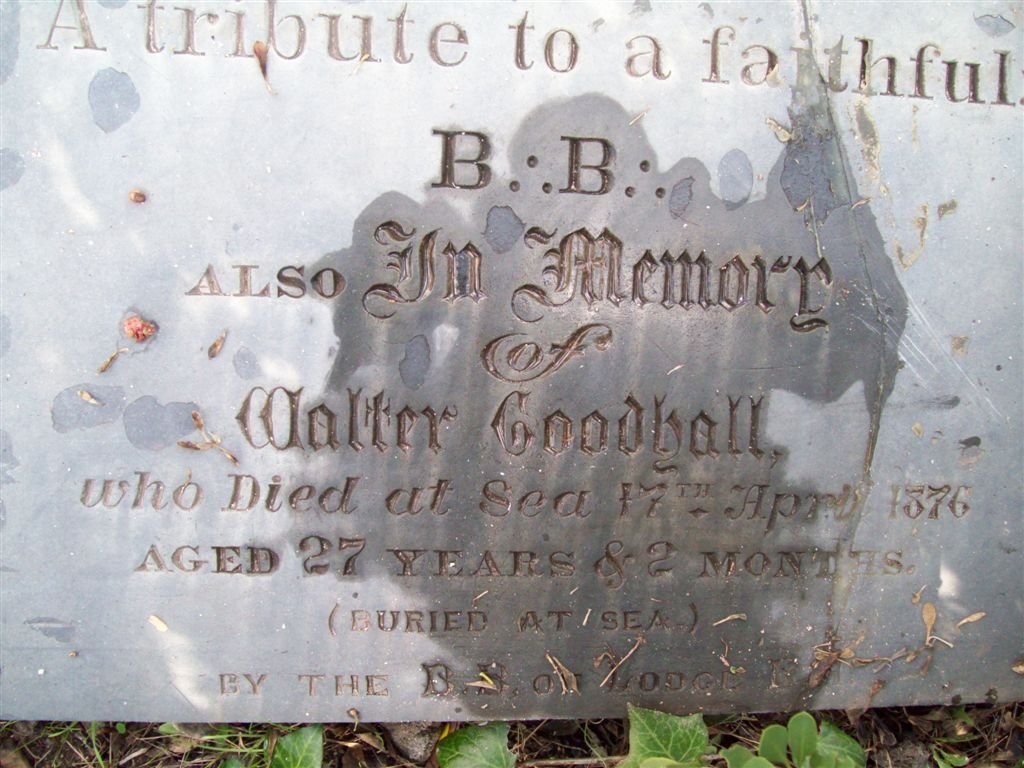 GOODHALL Walter -1876