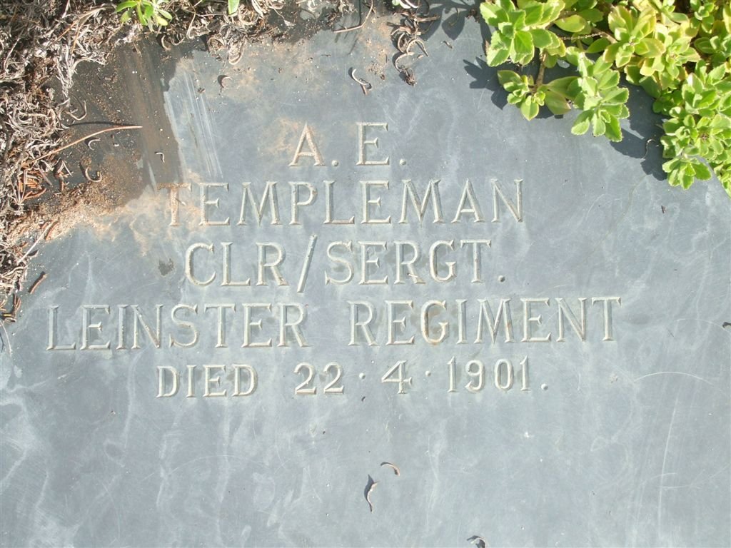 TEMPLEMAN A.E. -1901