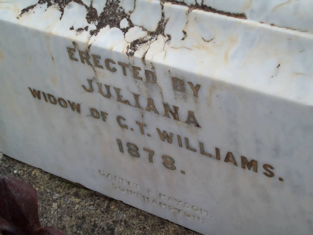 WILLIAMS G.T. -1878