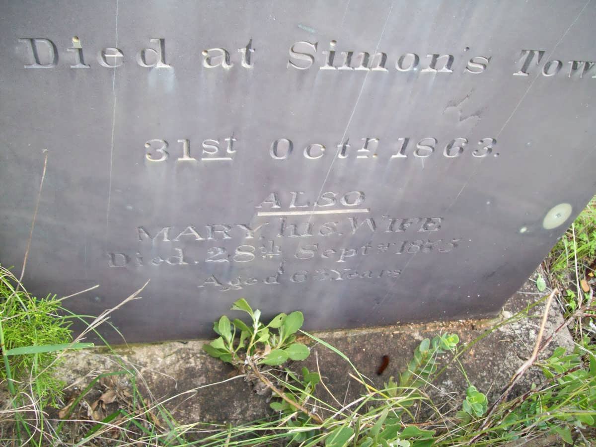 WILLIAMS Mary -1835