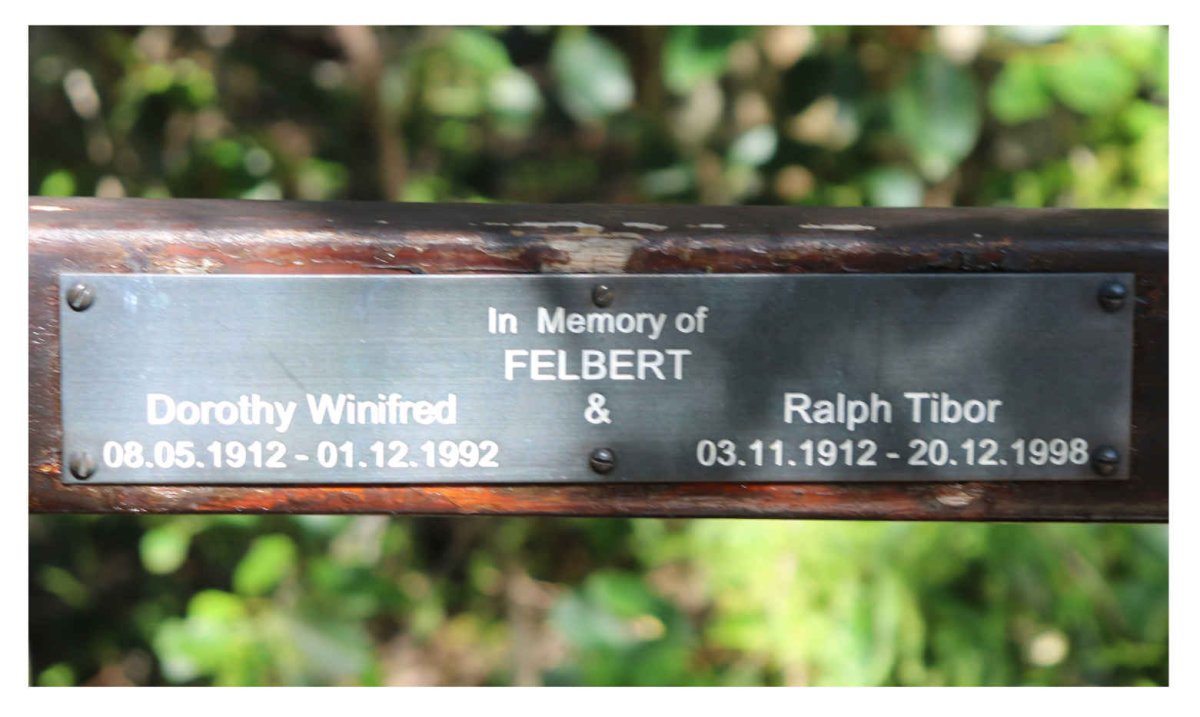 FELBERT Ralph Tibor 1912-1998 & Dorothy Winifred 1912-1992