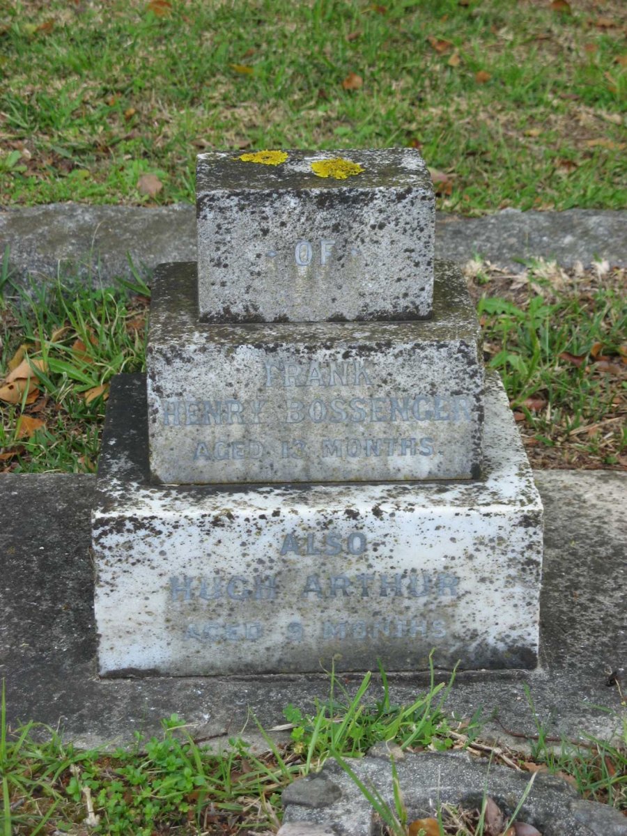 BOSSENGER Frank Henry :: BOSSENGER Hugh Arthur