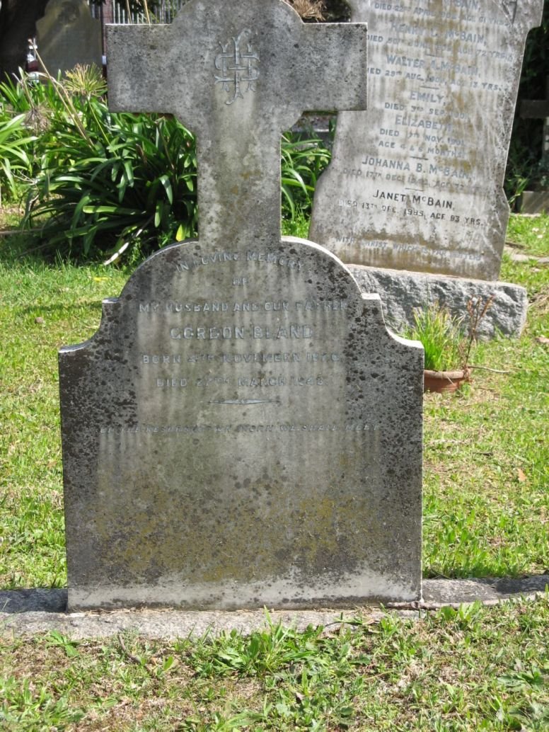 BLAND Gordon 1870-1943