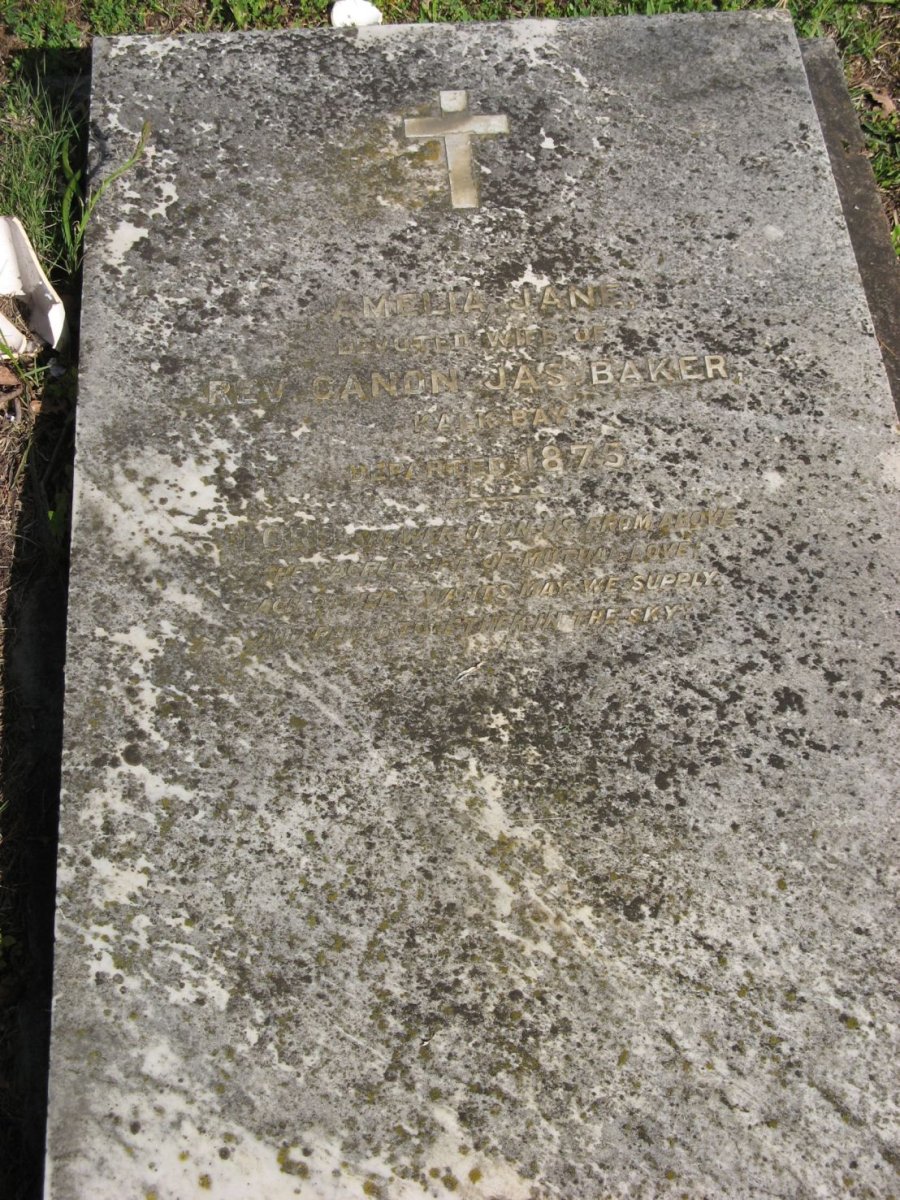 BAKER Amelia Jane -1875