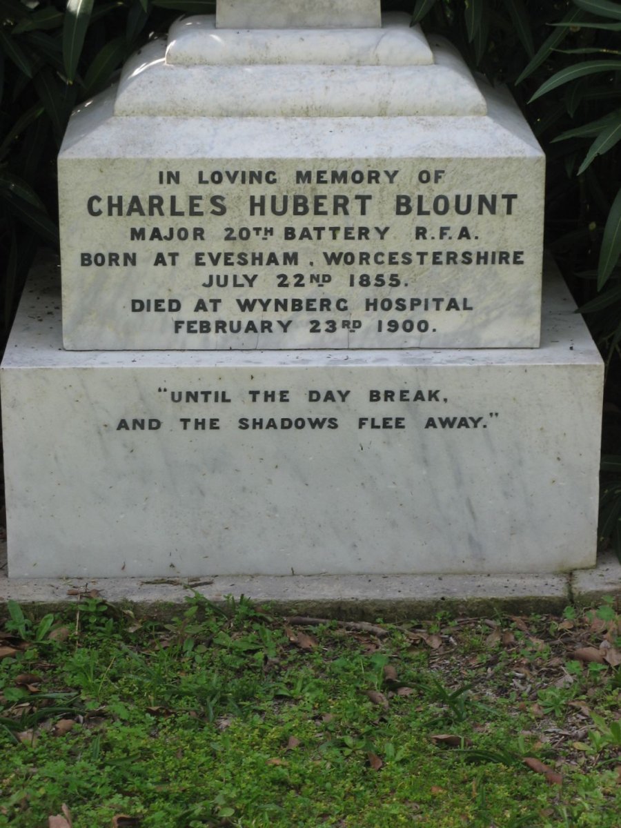 BLOUNT Charles Hubert 1855-1900