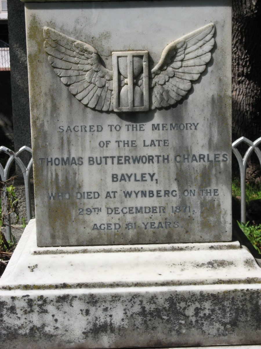 BAYLEY Thomas Butterworth Charles -1871