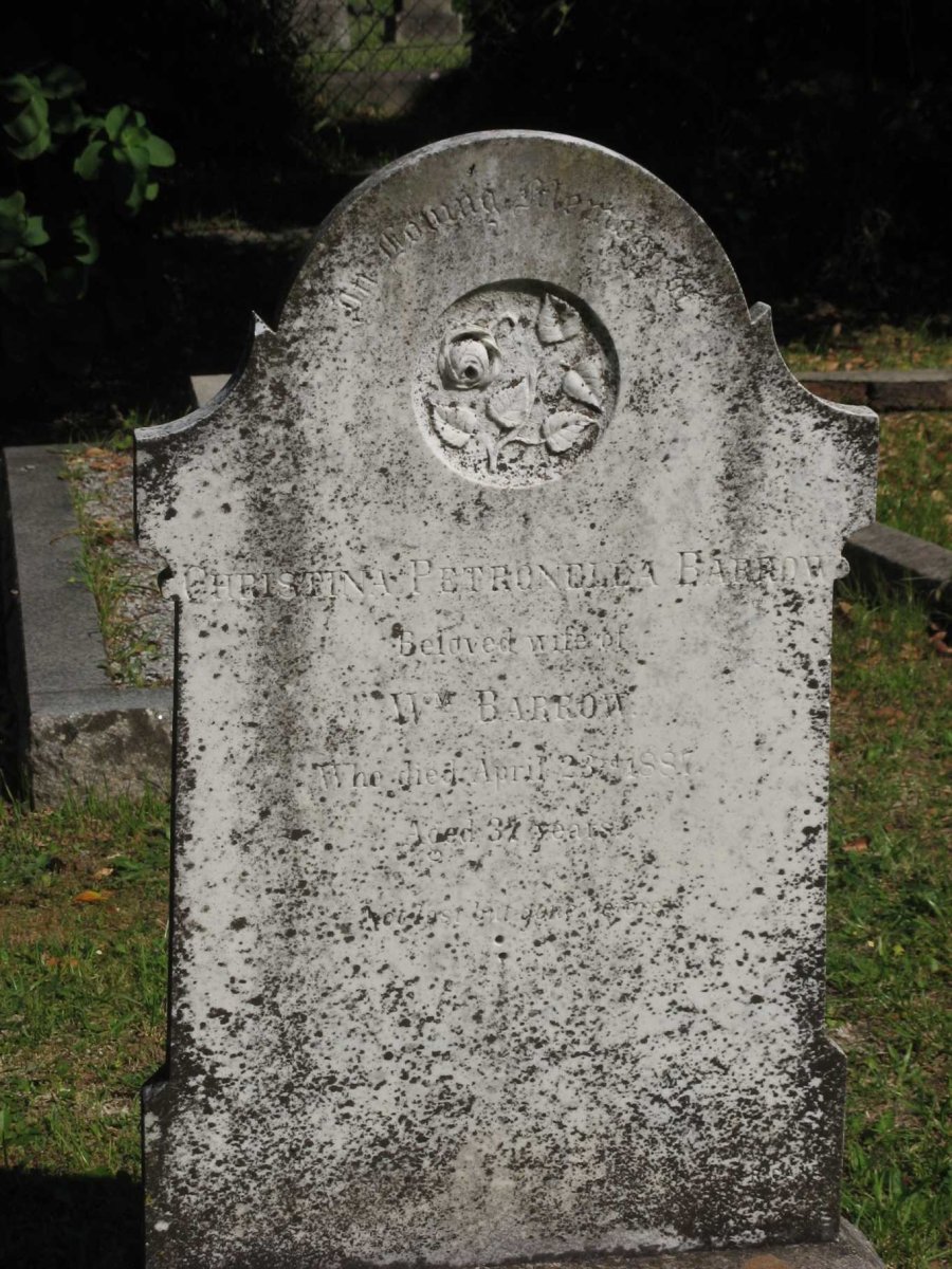 BARROW Christina Petronella -1887