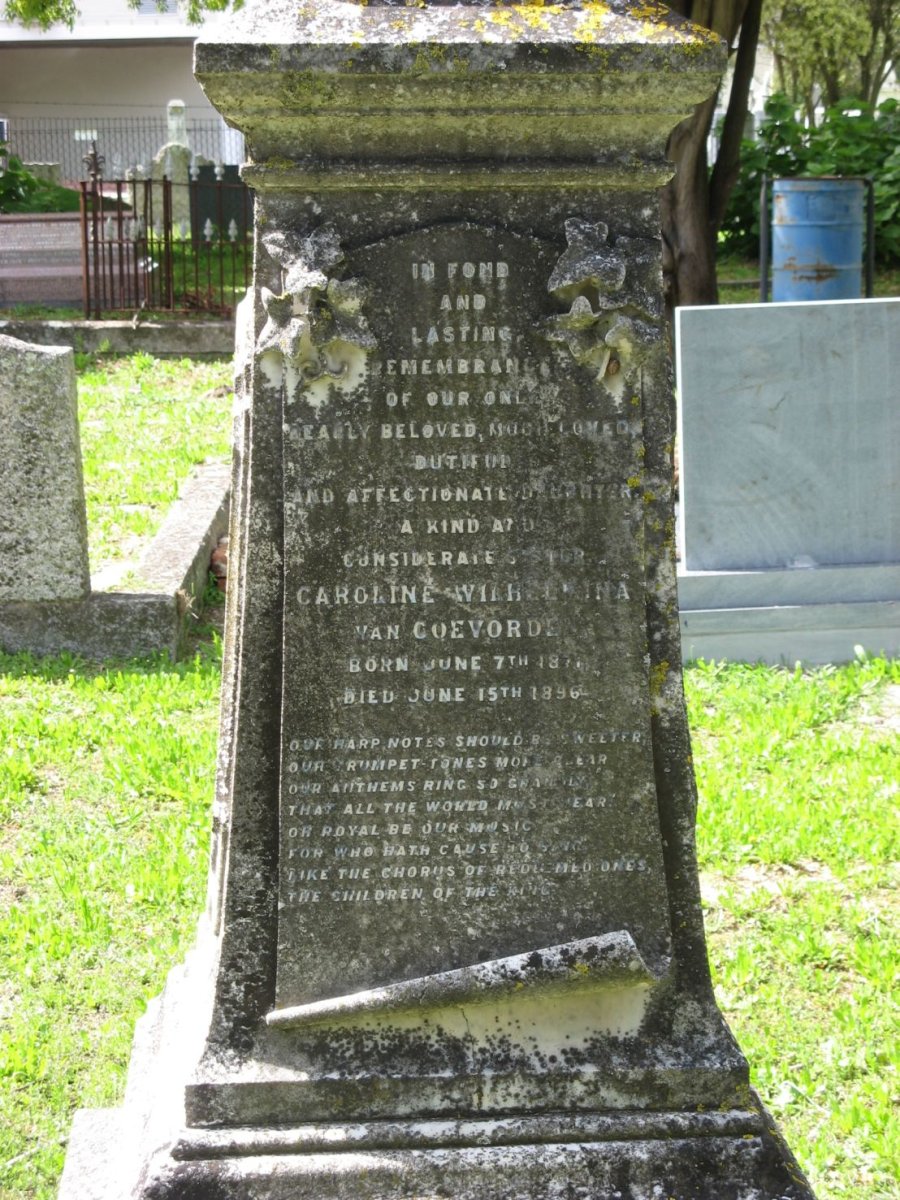 COEVORDEN Caroline Wilhelmina, van 1871-1896