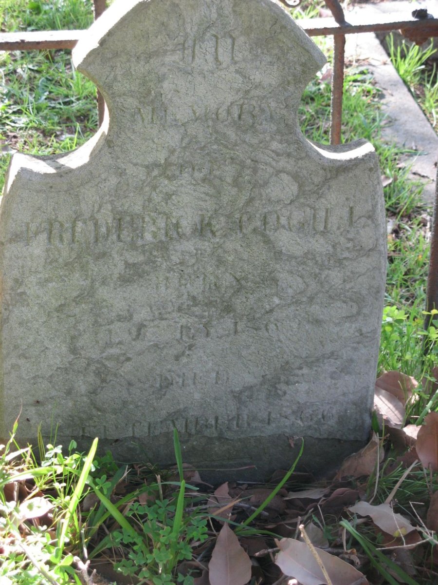 COGILL Frederick -18?6