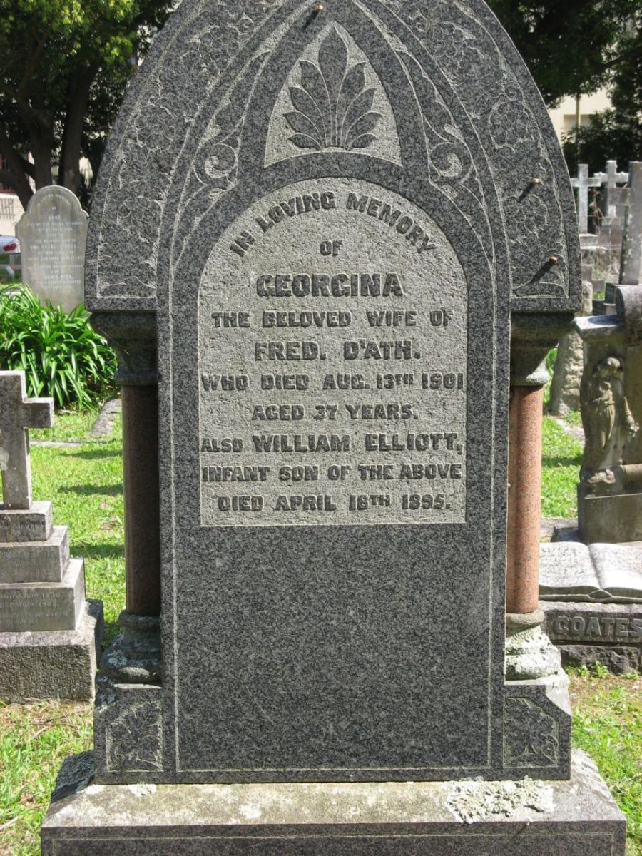 D'ATH Georgina -1901 :: D'ATH William Elliot -1895