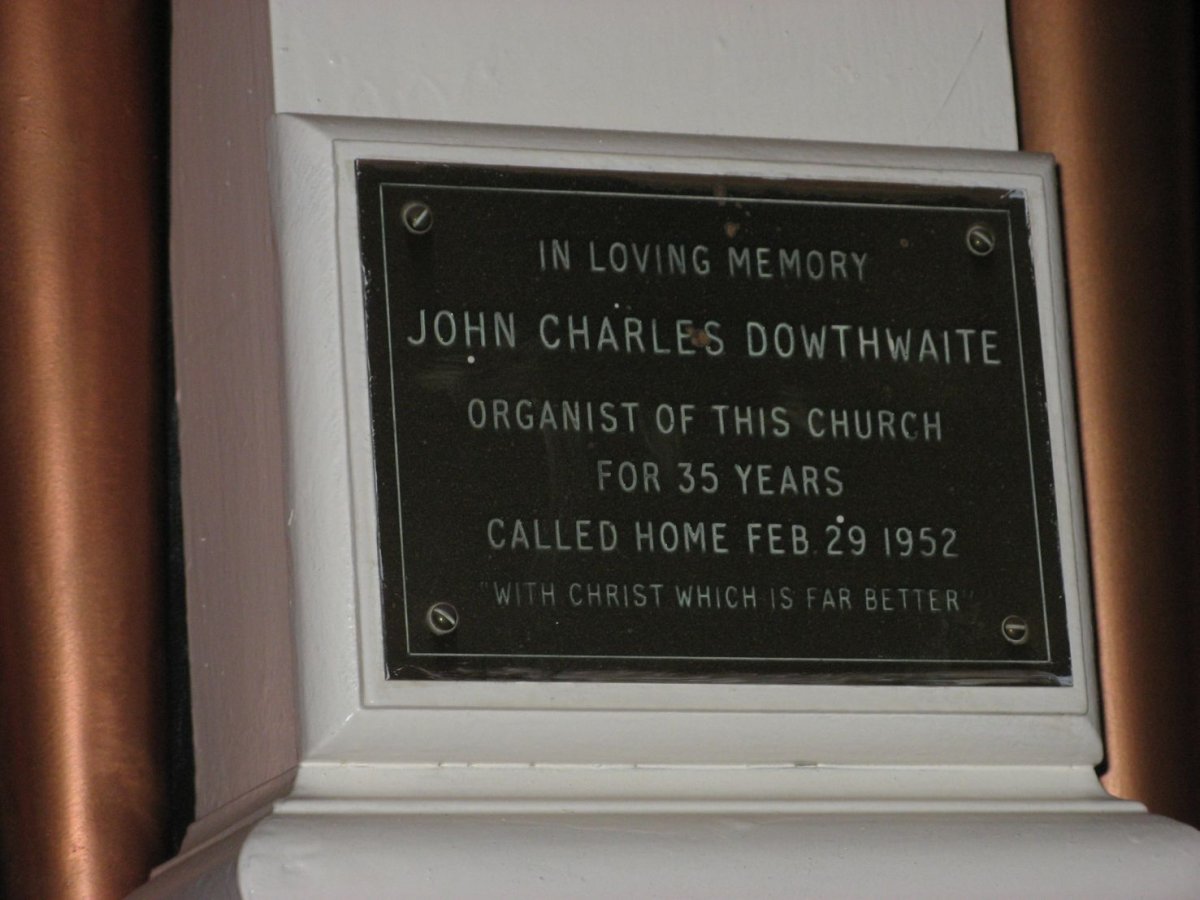 DOWTHWAITE John Charles -1952