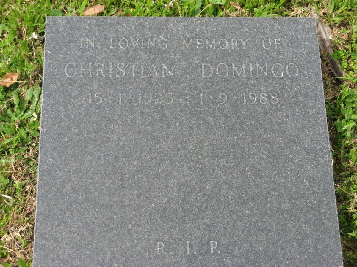 DOMINGO Christian 1925-1988