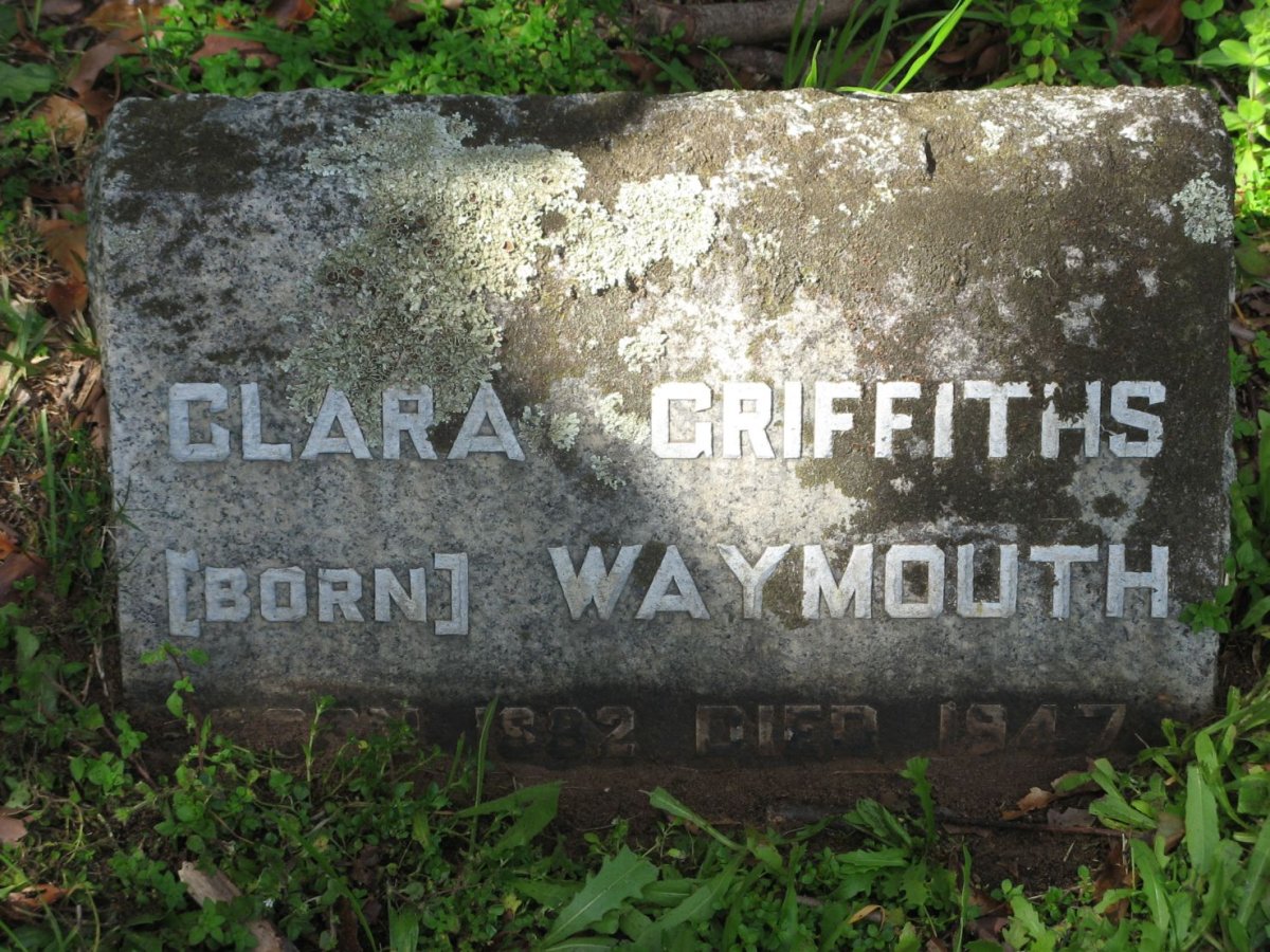 GRIFFITHS Clara nee WAYMOUTH -1947
