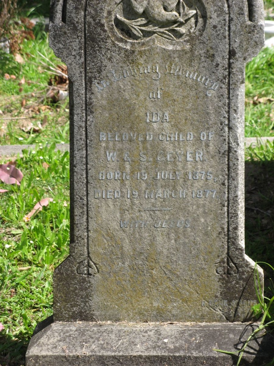 GEYER Ida 1875-1877