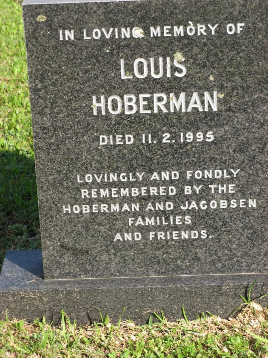 HOBERMAN Louis -1995