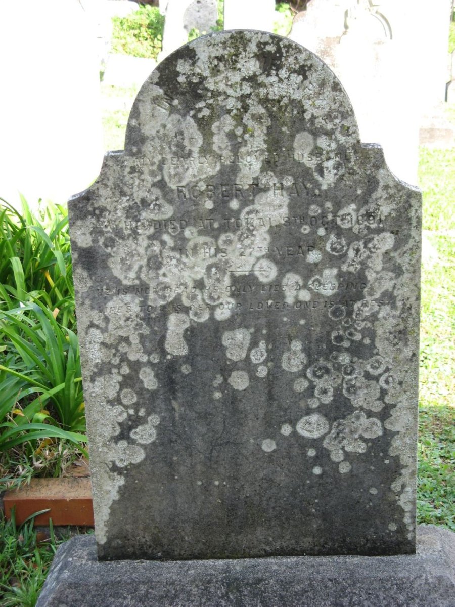 HAY Robert -1891