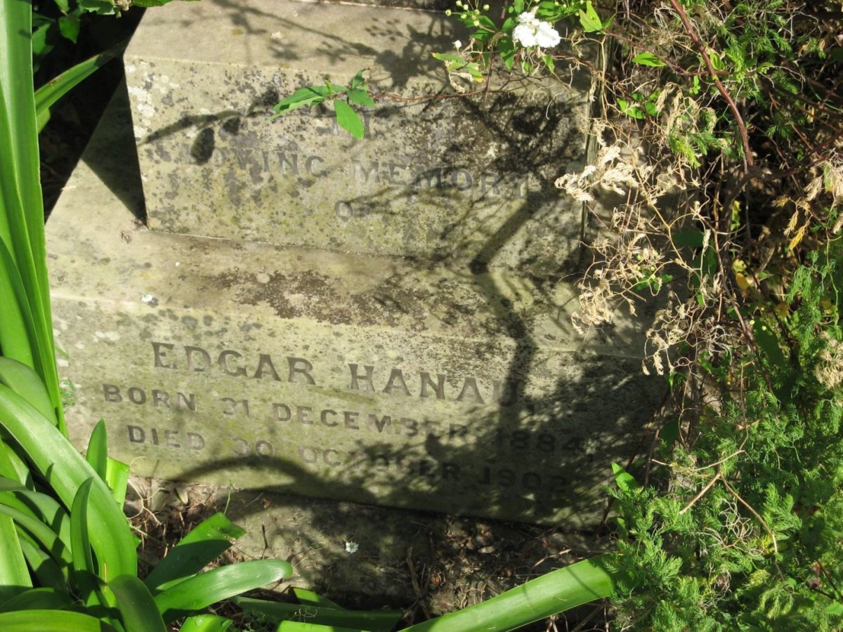 HANAU Edgar 1884-1902