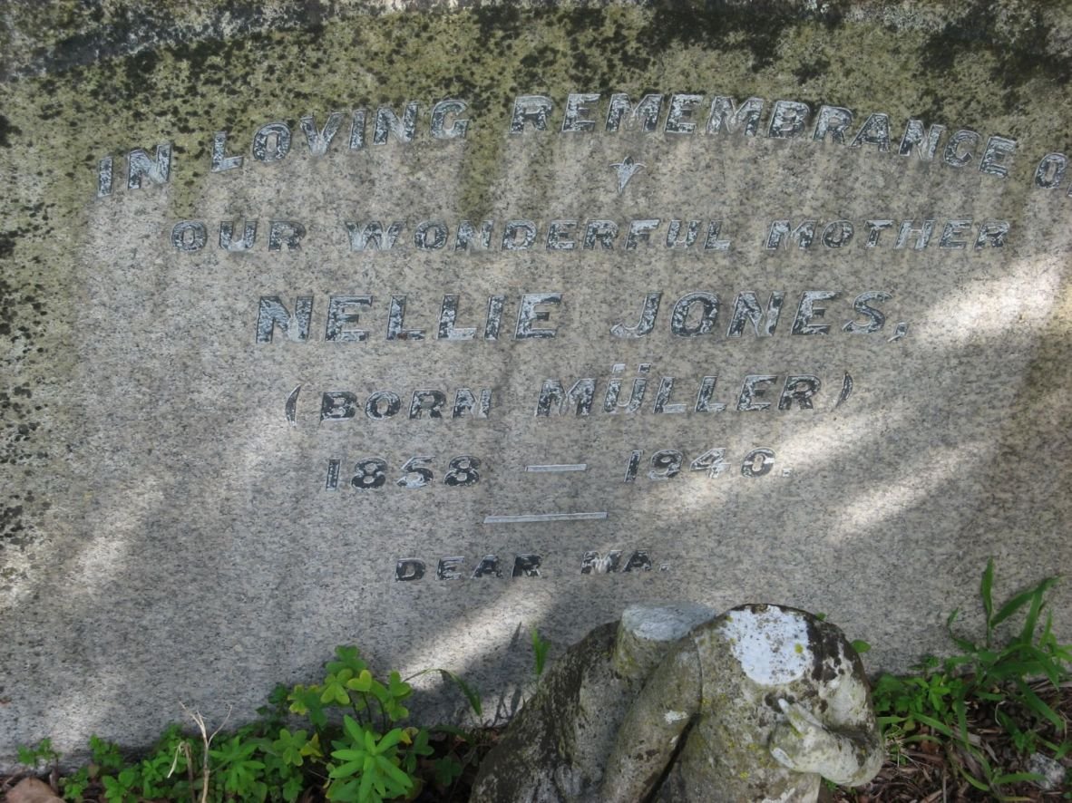 JONES Nellie nee MULLER 1858-1940