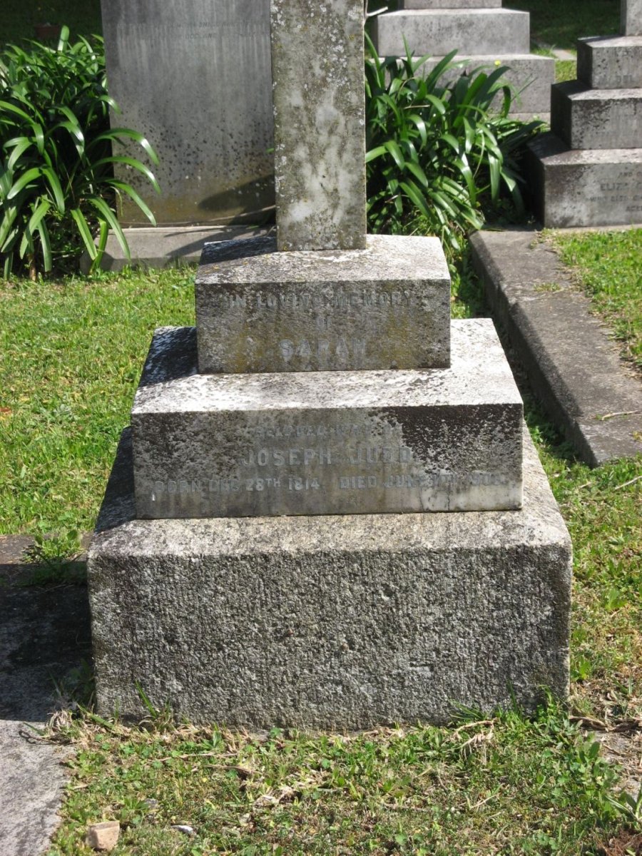 JUDD Sarah 1814-190?