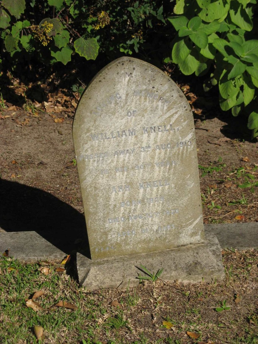 KNELL William -1913 &amp; Ann 1829-1920