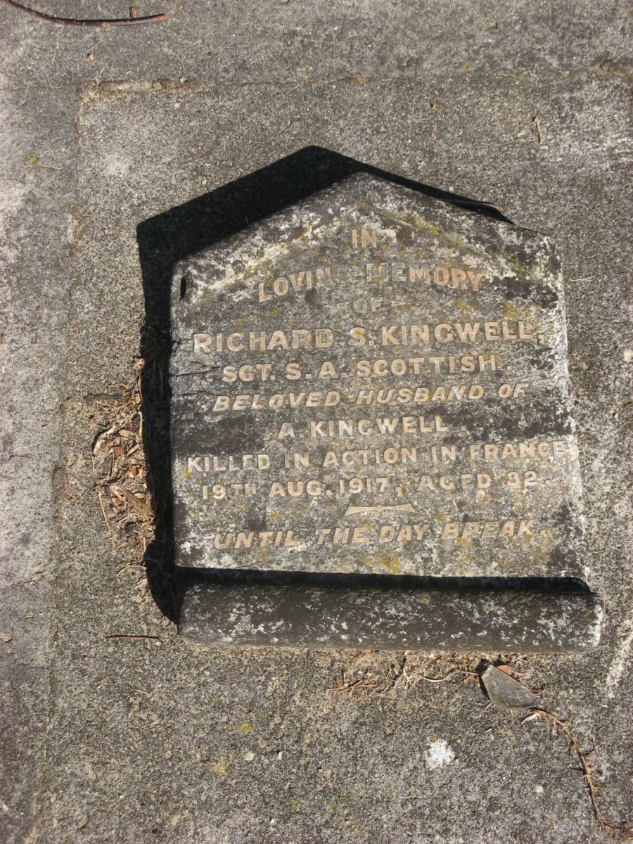 KINGWELL Richard S. -1917