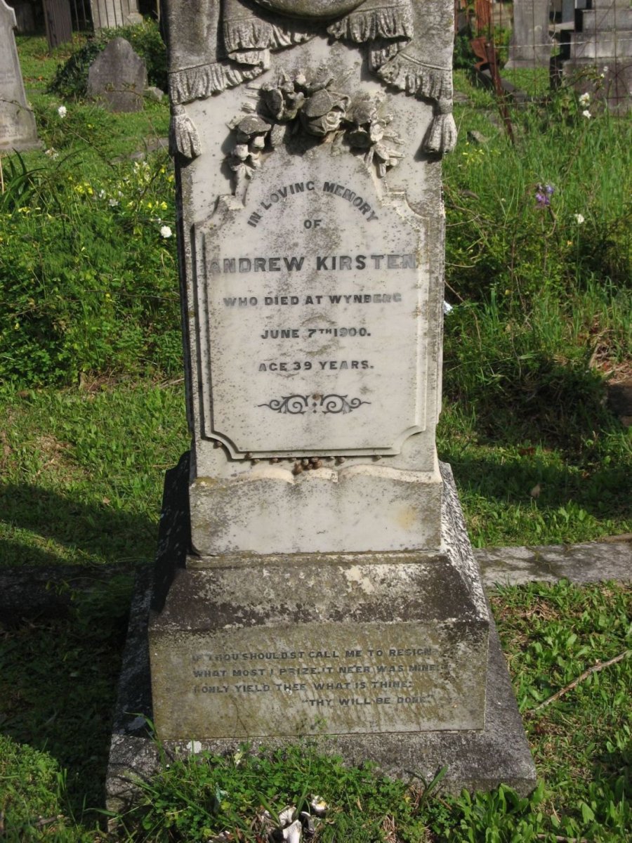 KIRSTEN Andrew -1900