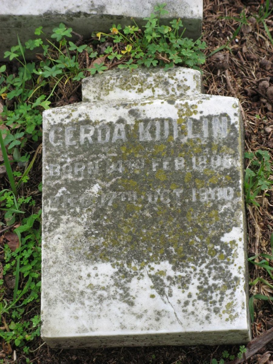 KULLIN Gerda 1898-1900