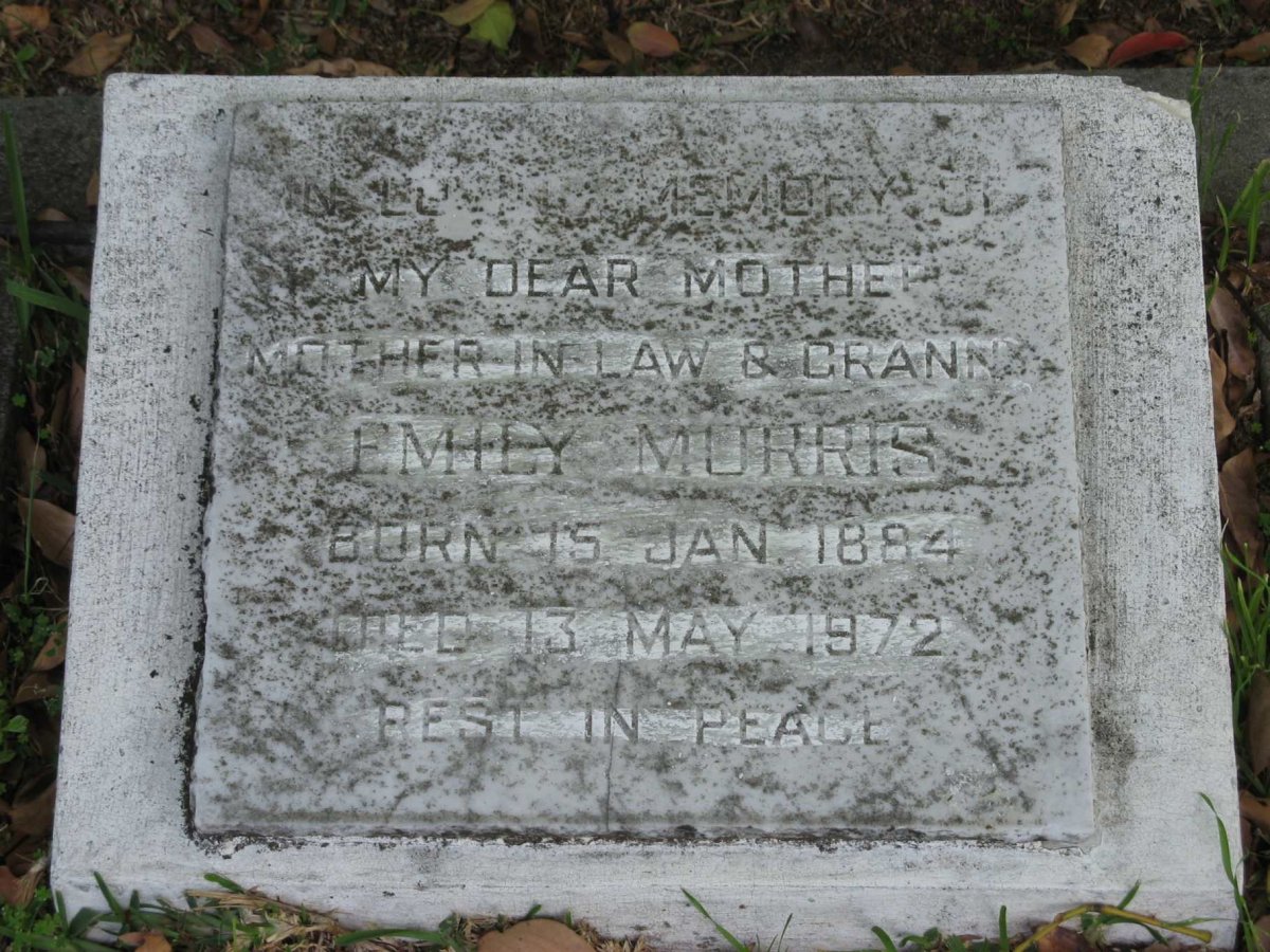 MORRIS Emily 1884-1972