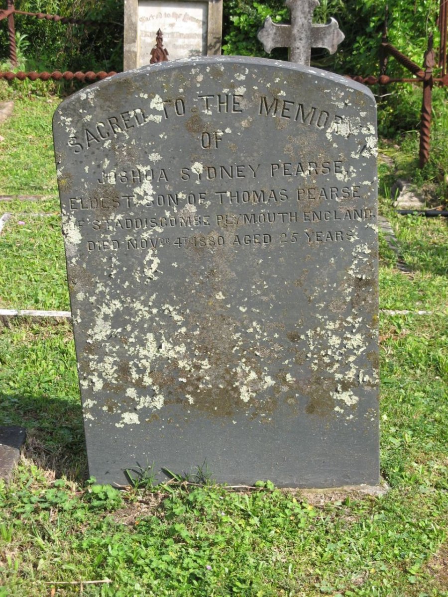 PEARSE Joshua Sydney -1880