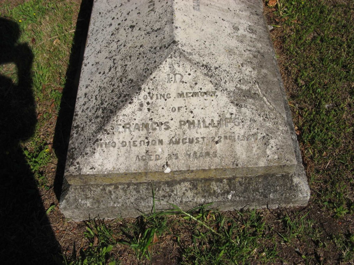 PHILLIPS Francis -1920