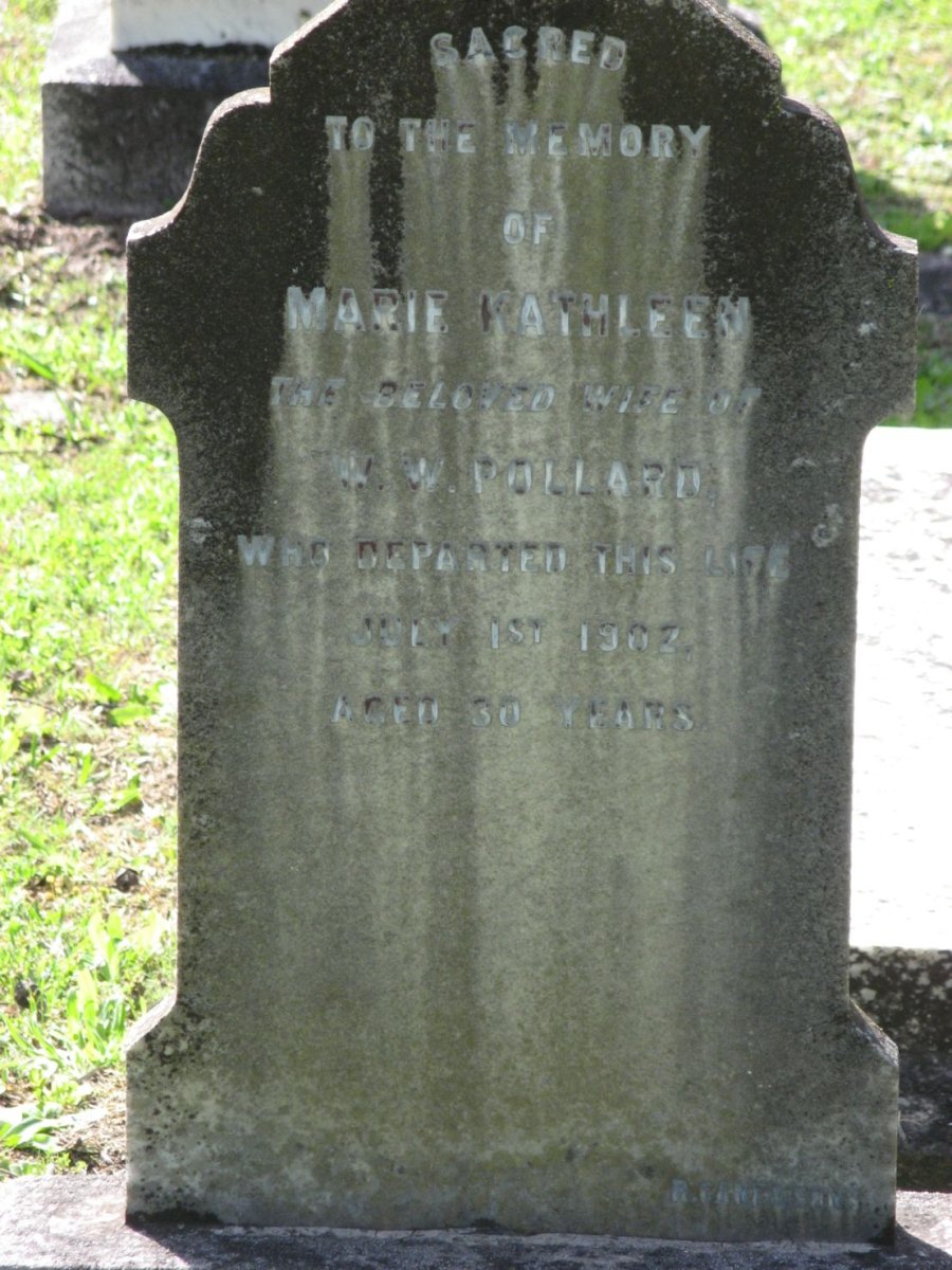 POLLARD Marie Kathleen -1902