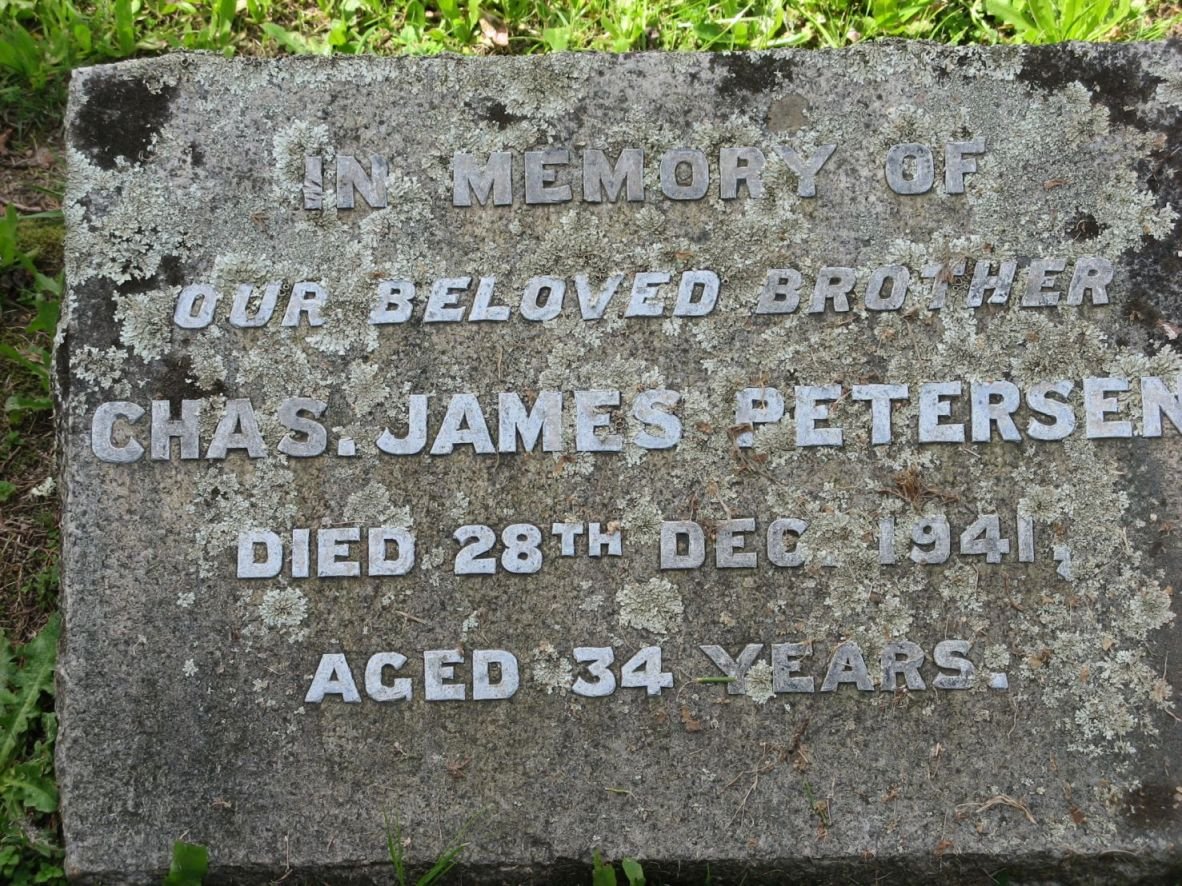 PETERSEN Chas. James -1941