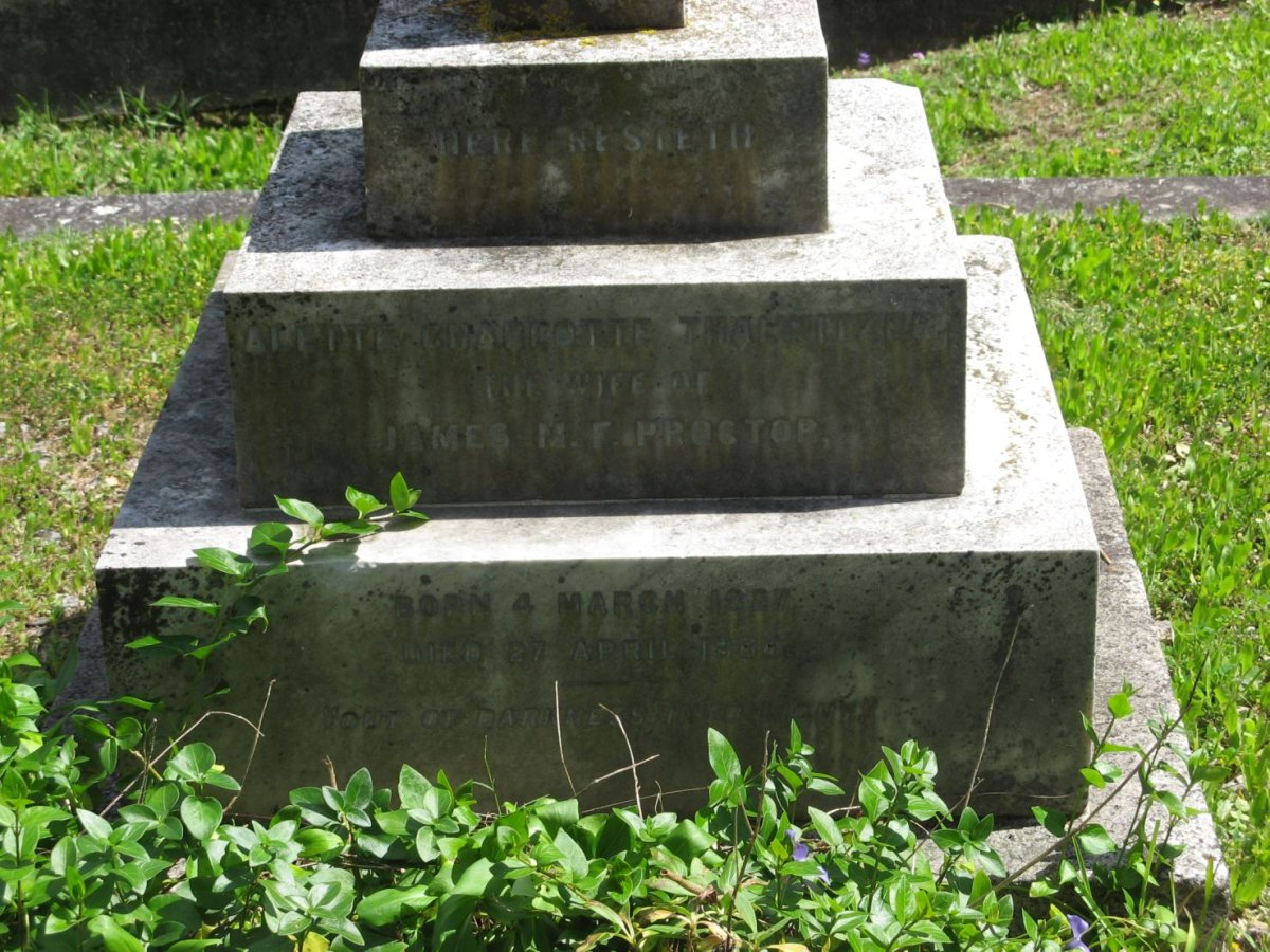 PROCTOR Alette Charlotte nee THALWITZER 1827-186?