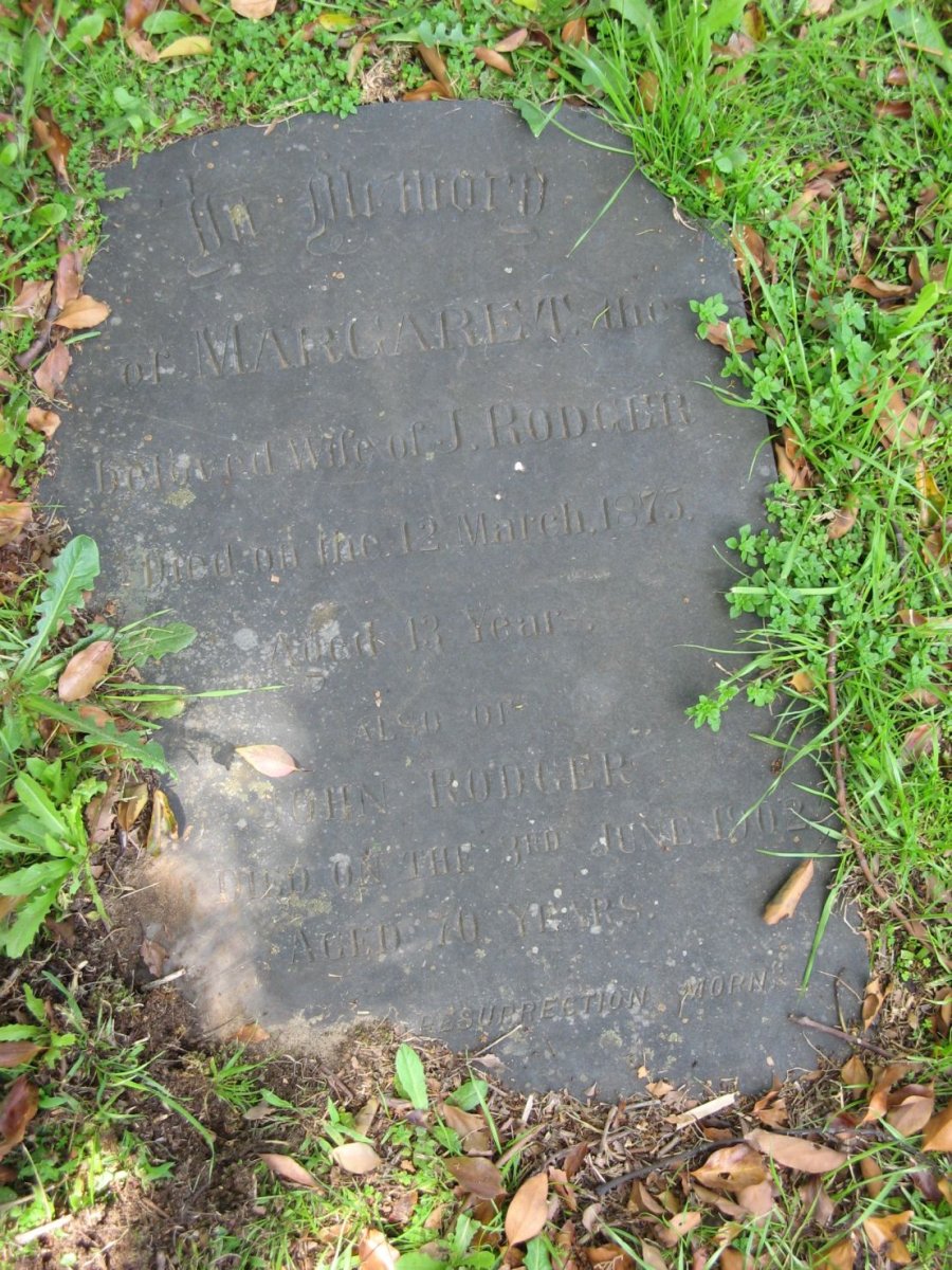 RODGER John -1902 &amp; Margaret -1875