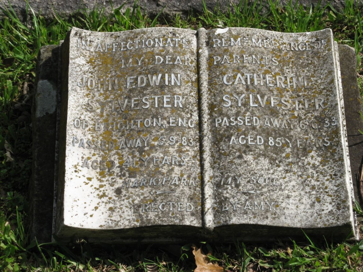 SYLVESTER John Edwin -1883 &amp; Catherine -1933