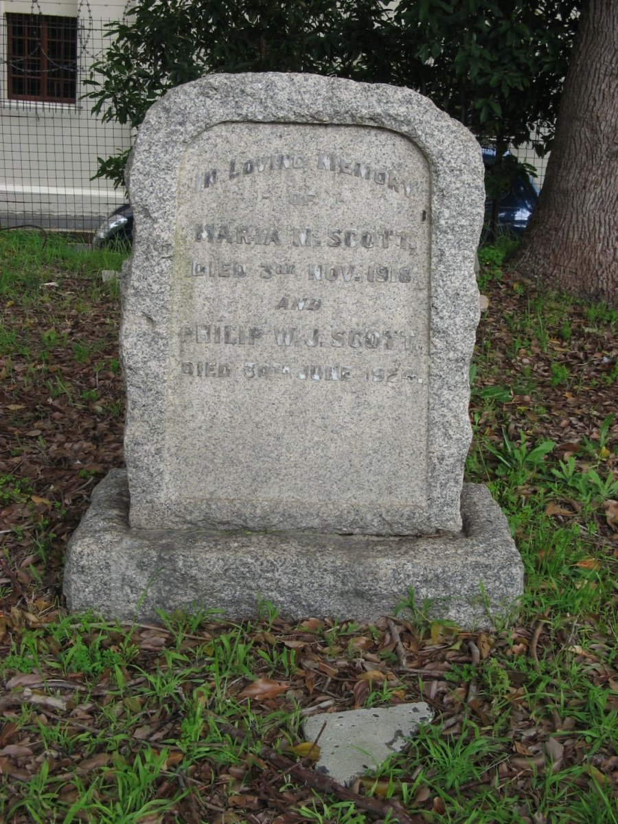 SCOTT Philip W.J. -1924 &amp; Maria M. -1918