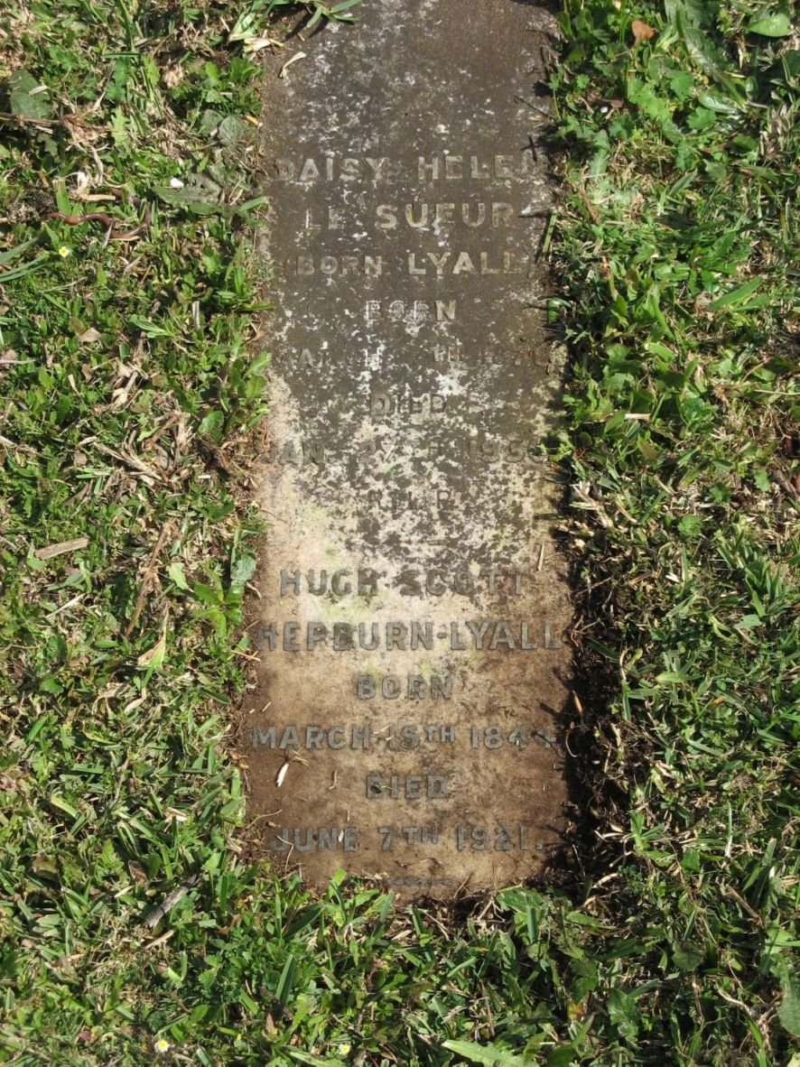 SUEUR Daisy Helen, le nee LYALL 187?-195? :: HEPBURN-LYALL Hugh Scott 1844-1921