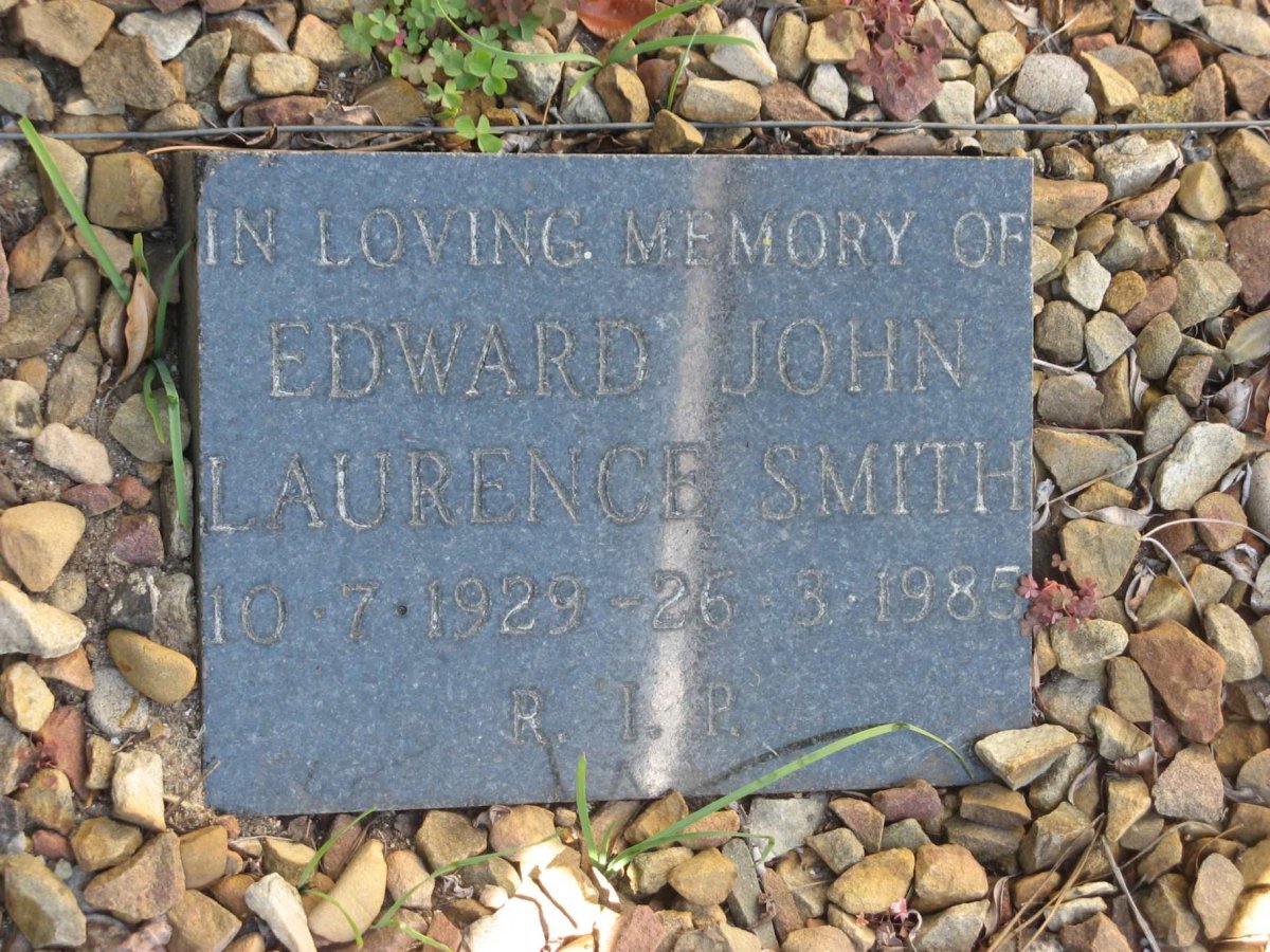 SMITH Edward John Laurence 1929-1985