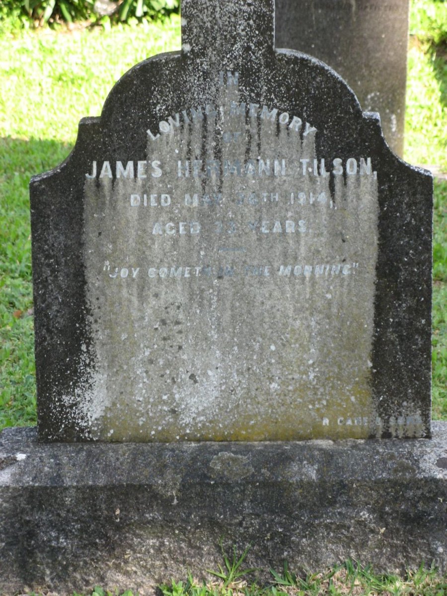 TILSON James Hermann -1914
