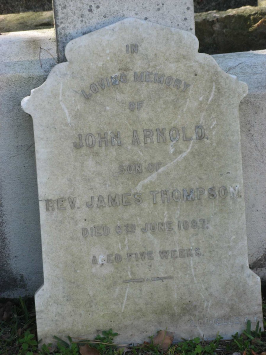 THOMPSON John Arnold -1887
