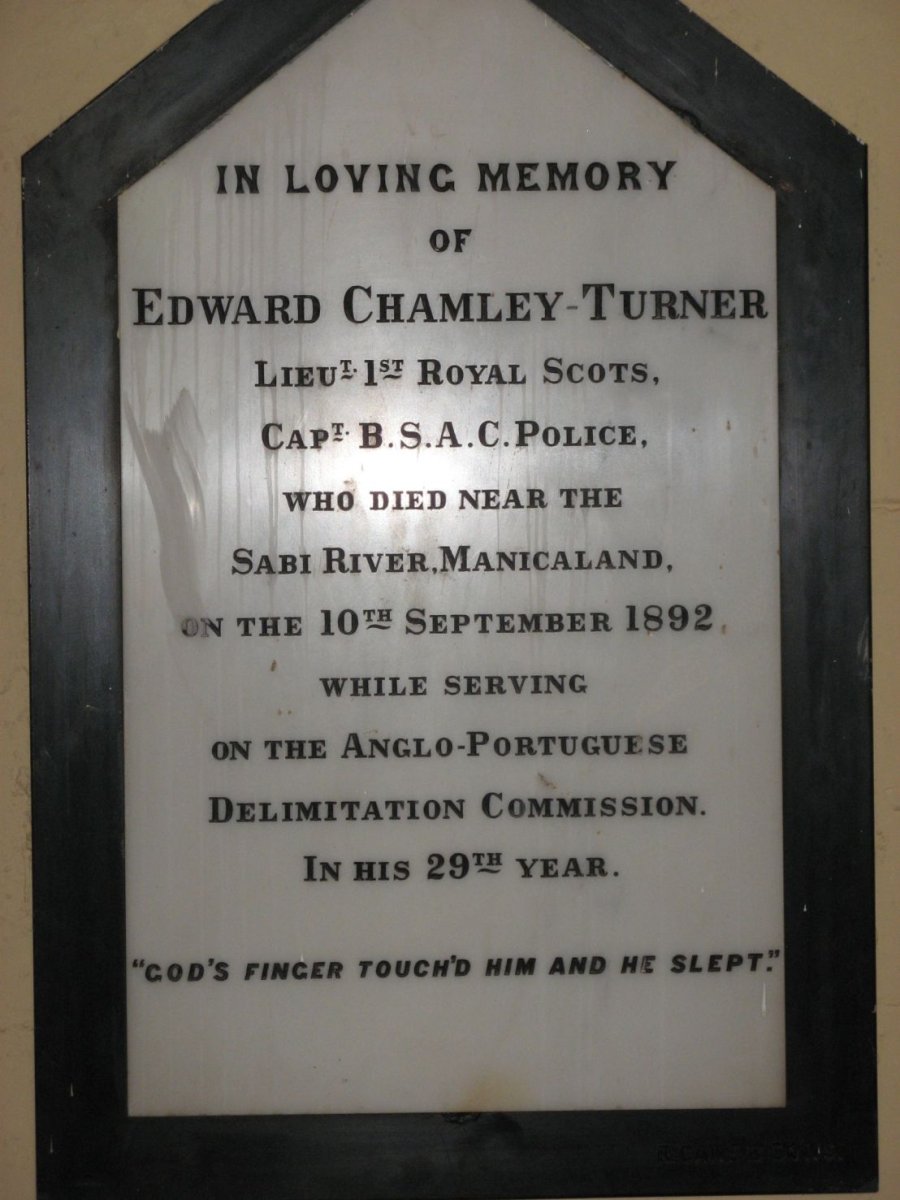 TURNER Edward, CHAMLEY -1892