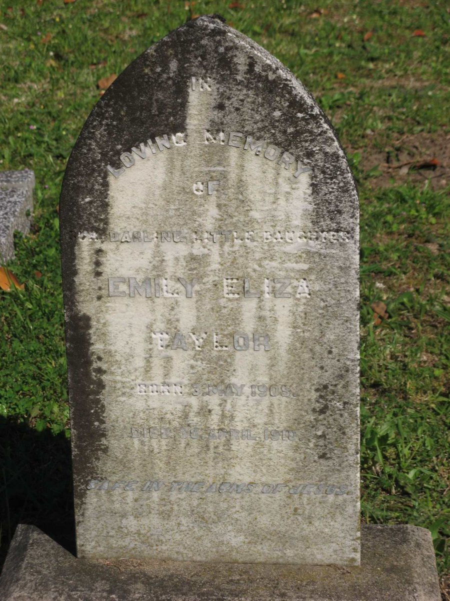 TAYLOR Emily Eliza 1909-1910