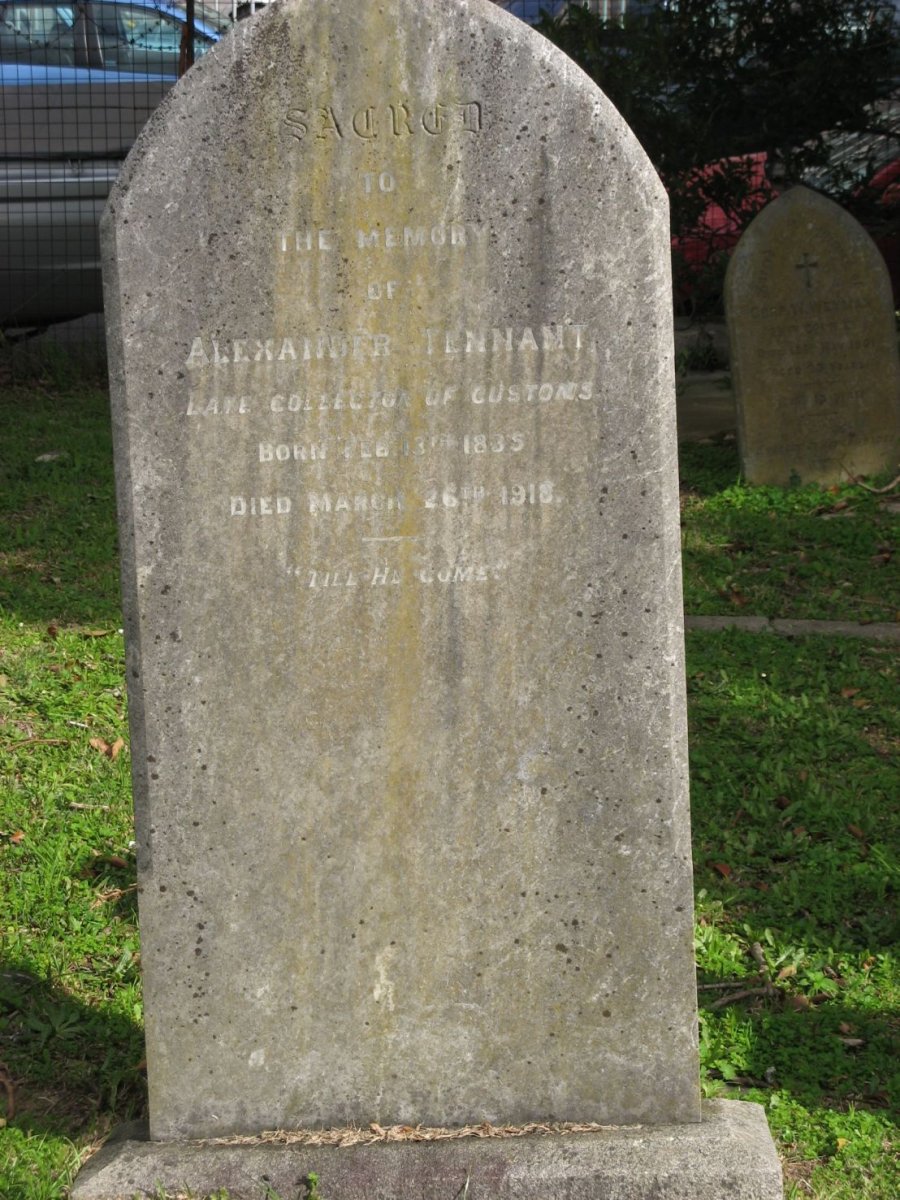 TENNANT Alexander 1835-1918