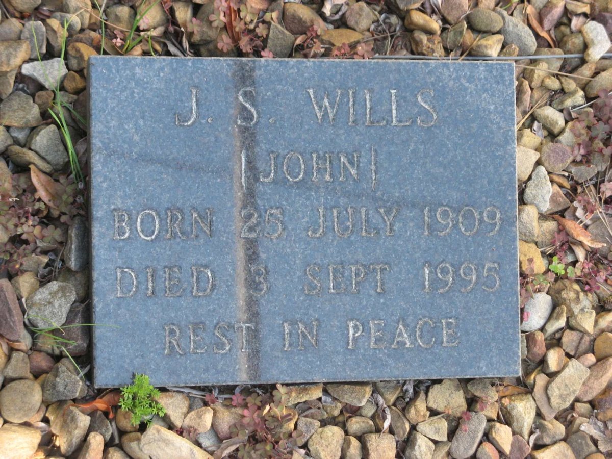 WILLS J.S. 1909-1995
